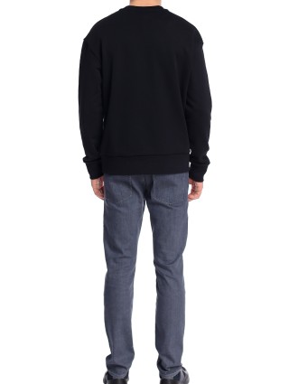 Серые джинсы BOSS: фото 2 - Invogue